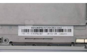 Lenovo 5CB0P92367 COVER LCD Cover 3N 81CG PL WF FPR 5M