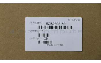 Lenovo 5CB0P95180 COVER Lower Case 3N 81A6/81A7 Black