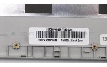 Lenovo 5CB0P95189 COVER LCD Cover 3N 81A6 Grey