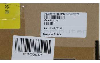 Lenovo 5CB0Q12273 COVER Hinge Cover B 81B5 Black Left