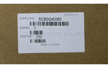 Lenovo 5CB0Q40385 COVER LCD Cover 3N 81CY BLK