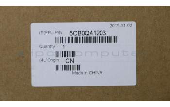 Lenovo 5CB0Q41203 COVER Lower Case L 80WW Red