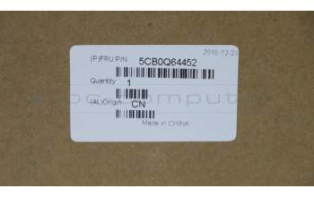 Lenovo 5CB0Q64452 COVER UpperCaseC81AY W/KB FP BL IG CZSK