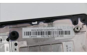 Lenovo 5CB0Q81333 COVER UpperCase 3N 81A6 MG W/KB GE