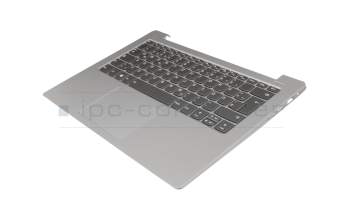 5CB0R0754B original Lenovo clavier incl. topcase DE (allemand) gris/argent avec rétro-éclairage