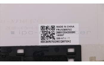 Lenovo 5CB0R07632 COVER LCD Cover 3N 81F4 BW W/antenna