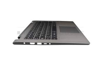 5CB0R08636 original Lenovo clavier incl. topcase SP (espagnol) gris/argent avec rétro-éclairage