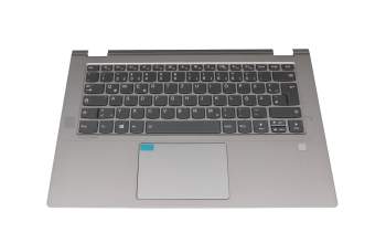 5CB0R08674 original Lenovo clavier incl. topcase DE (allemand) gris/argent avec rétro-éclairage