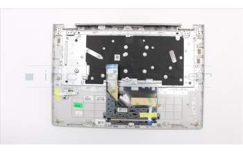 Lenovo 5CB0R08905 C-Cover with keyboard,German,Platinum,Non_Backlight,Fingerprint