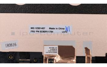Lenovo 5CB0R11794 COVER LCD COVER L 81EU COPWQHDGlassW/Ant