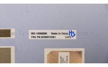 Lenovo 5CB0R12261 COVER LCD Cover L 81EV LB GlassW/Antenna
