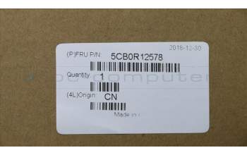 Lenovo 5CB0R12578 COVER LCD Cover L 81EV MGR Nor W/Antenna