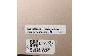 Lenovo 5CB0R12582 COVER LCD Cover L 81EV COP Nor W/Antenna