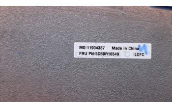 Lenovo 5CB0R16549 COVER LOWER CASE L81DC 15T LIGHT BLUE