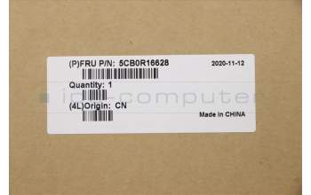 Lenovo 5CB0R16628 COVER UpCaseASM W/KB L81DC LBU SLV