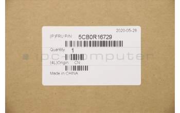 Lenovo 5CB0R16729 COVER UpCaseASM W/KB L81DC IG FRA