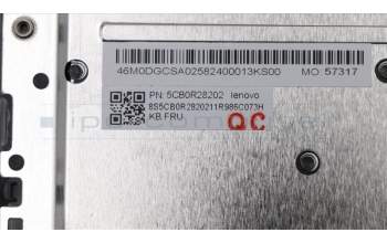 Lenovo 5CB0R28202 COVER UpperCase W81HL NFP IG NBL W/KB SA