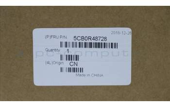 Lenovo 5CB0R48728 COVER LCD COVER L81FK OB W/ANTE W/EDP
