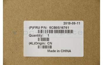 Lenovo 5CB0S16761 COVER Upper Case ASM_US L81MVIMRGRD