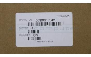Lenovo 5CB0S17049 COVER Upper case ASM_HG L81MUBKIMRD