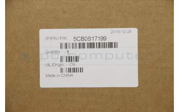 Lenovo 5CB0S17199 ABDECKUNG, Unterer Gehäuseteil C 81ND_GRAU