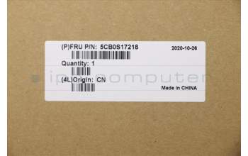 Lenovo 5CB0S17218 COVER UpperCase C81NDGRY FP W/BLKB INT\'E