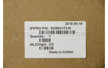 Lenovo 5CB0S17316 COVER LCD COVER C 81N6_BLACK