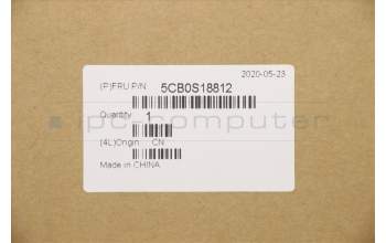 Lenovo 5CB0S18812 COVER Upper case C81N8 BLU BLKB_BUL