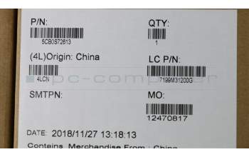 Lenovo 5CB0S72613 COVER Upper Case ASM_PO L 81C4 IG