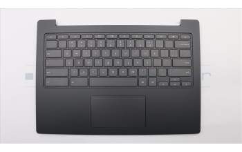 Lenovo 5CB0S72847 C-Abdeckung mit Tastatur, USA – Englisch, Grau, Ohne_Hintergrundbeleuchtung