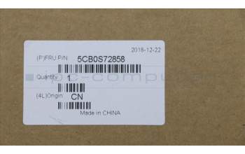 Lenovo 5CB0S72858 COVER LCD Cover W 81J0 PTN w/ANT Tape