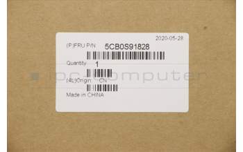 Lenovo 5CB0S91828 COVER UpperCaseL81LB WH W/KB BL US INT\'E