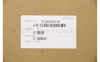 Lenovo 5CB0S95316 COVER FRU DCOVER_N19E_DUMMY_SIM_SUB_ASSY