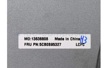 Lenovo 5CB0S95327 COVER FRU FE5A0_D_COVER_SUB_ASSY_SILVER