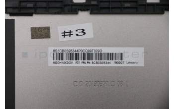 Lenovo 5CB0S95344 COVER LCD cover SLV Clamshell