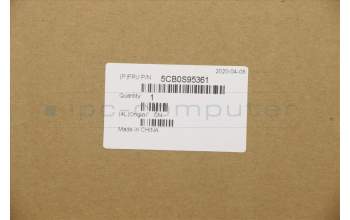 Lenovo 5CB0S95361 COVER LCD COVER C 81WX PMGREY FOR TOUCH