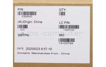 Lenovo 5CB0S95405 COVER FRU COVER A_COVER_AL_SUB_ASSY_BK