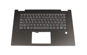 5CB0T04923 original Lenovo clavier incl. topcase DE (allemand) gris/gris avec rétro-éclairage