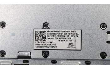 Lenovo 5CB0T25484 COVER Upper Case ASM C 81MT BEL