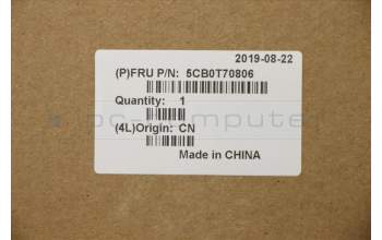 Lenovo 5CB0T70806 COVER LCD-Cover B 81MA W/Antenna
