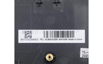 Lenovo 5CB0U42289 COVER Uppercase C81N4 PLBLU NFPBL HUN