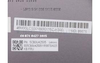 Lenovo 5CB0U42505 COVER Upper Case ASM_IT W 81Q7 W/KB