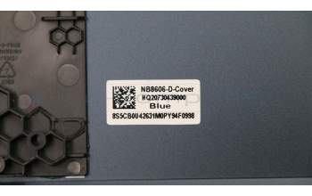 Lenovo 5CB0U42631 COVER D Cover Blue H 81NE