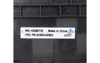 Lenovo 5CB0U42952 COVER Upper Case ASM_BE L81Q4 BL_BK