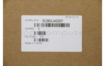 Lenovo 5CB0U43207 COVER UpperCaseASM_B MGR_BL W/US