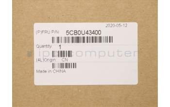 Lenovo 5CB0U43400 COVER LCD Cover B 81TA w/ Platinum Grey