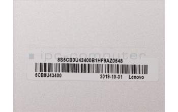 Lenovo 5CB0U43400 COVER LCD Cover B 81TA w/ Platinum Grey