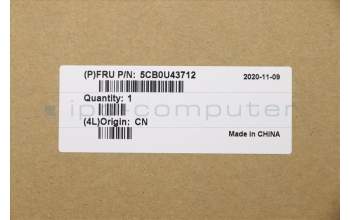 Lenovo 5CB0U43712 COVER Upper Case ASM 81T9 w/NBL KB BEL