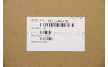 Lenovo 5CB0U43716 COVER LCD cover-FHD w/ Antenna