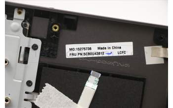 Lenovo 5CB0U43812 COVER Upper Case ASM_US INTE L 81TD IG